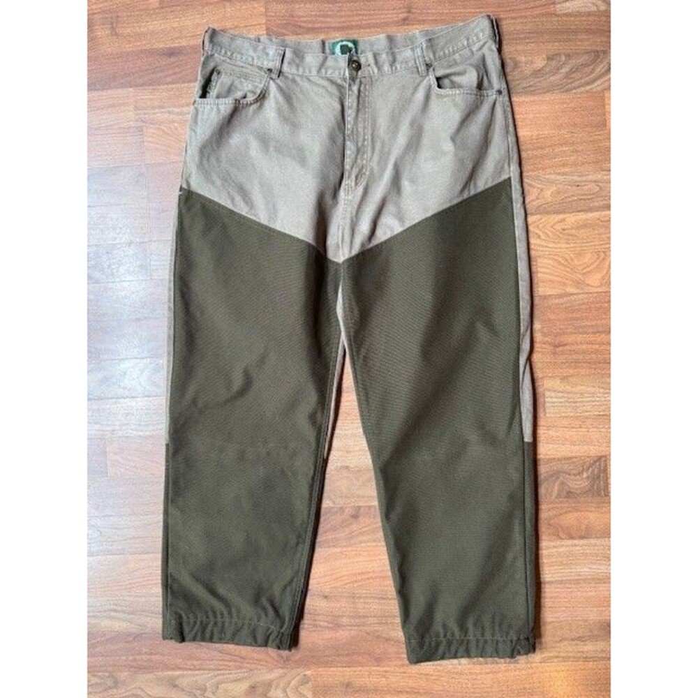 Cabelas Pants Mens‎ 42 REG Green Upland Traditions Hunting Briar Brush Outdoor